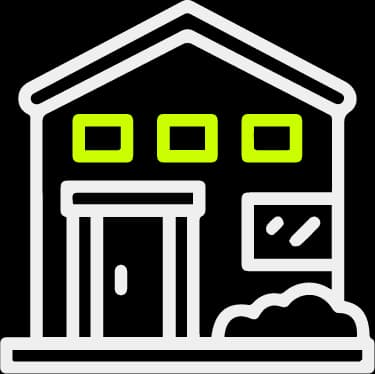 Residential electrician icon