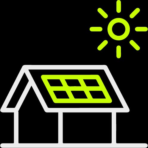 Solar power icon